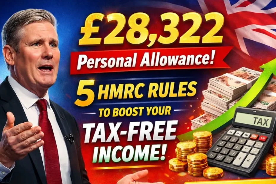 £28,322 Personal Allowance: 5 HMRC Rules That Can Increase Your Tax-Free Income