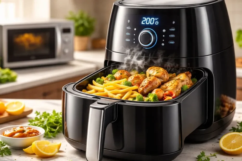 Air Fryer Revolution: Därför lämnar hushåll mikrovågsugnen för en snabbare och renare matlagningsmetod