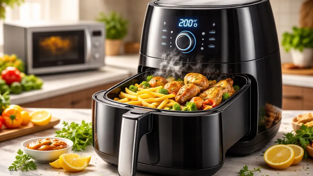 Air Fryer Revolution: Därför lämnar hushåll mikrovågsugnen för en snabbare och renare matlagningsmetod