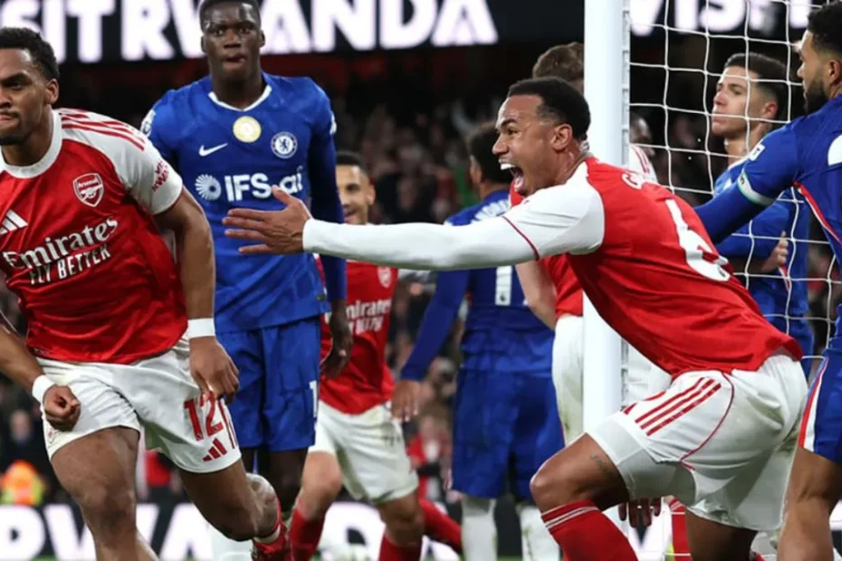 Arsenal vann Londonderbyt mot Chelsea – Hörnor avgjorde toppmötet