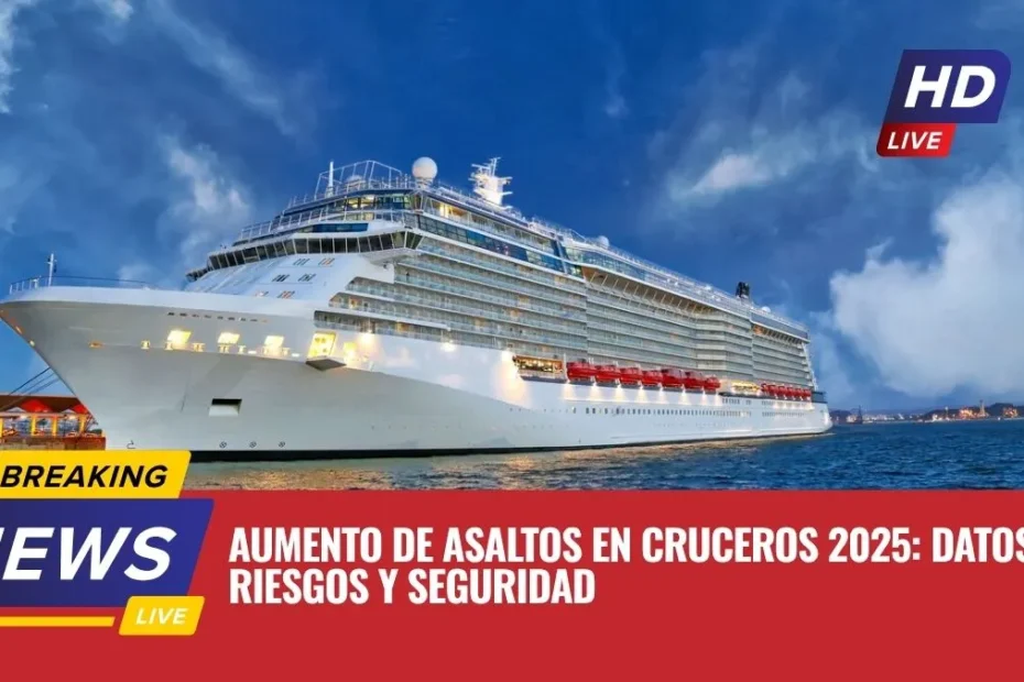 Aumento de Asaltos en Cruceros 2025: Datos, Riesgos y Seguridad