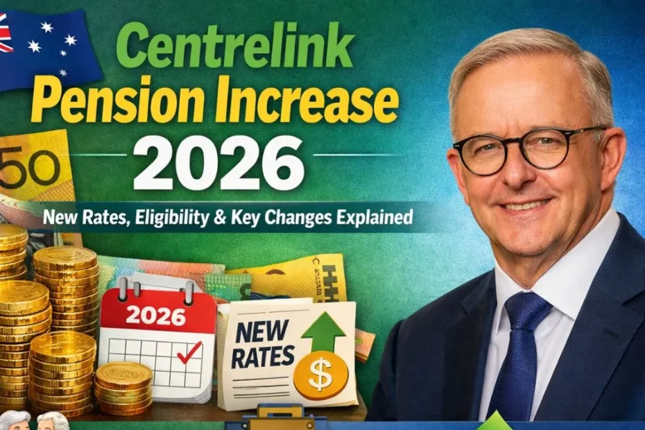 Centrelink Pension Increase 2026: New Rates, Eligibility & Key Changes Explained