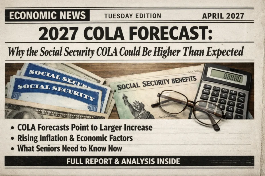 2027 COLA Forecast: Why the Social Security COLA Could Be Higher Than Expected