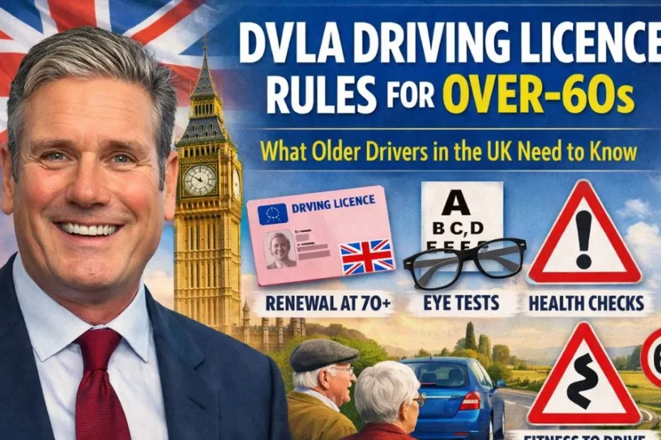 DVLA Driving Licence Rules for Over-60s – What Older Drivers in the UK Need to Know