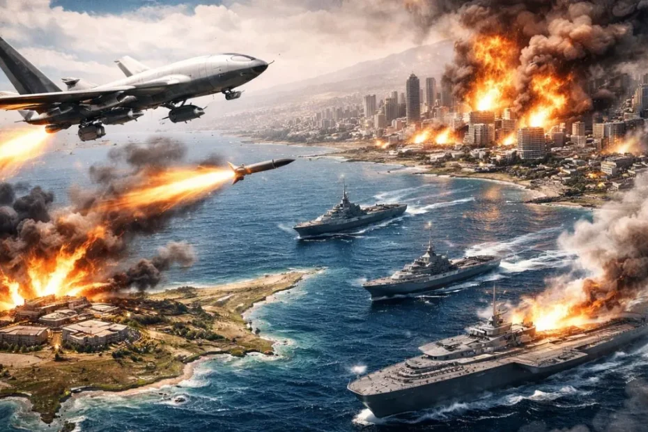 Drönarattack mot Cypern – Explosioner i Beirut när konflikten eskalerar