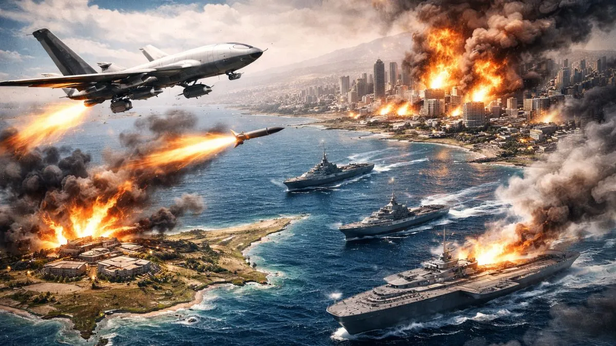 Drönarattack mot Cypern – Explosioner i Beirut när konflikten eskalerar