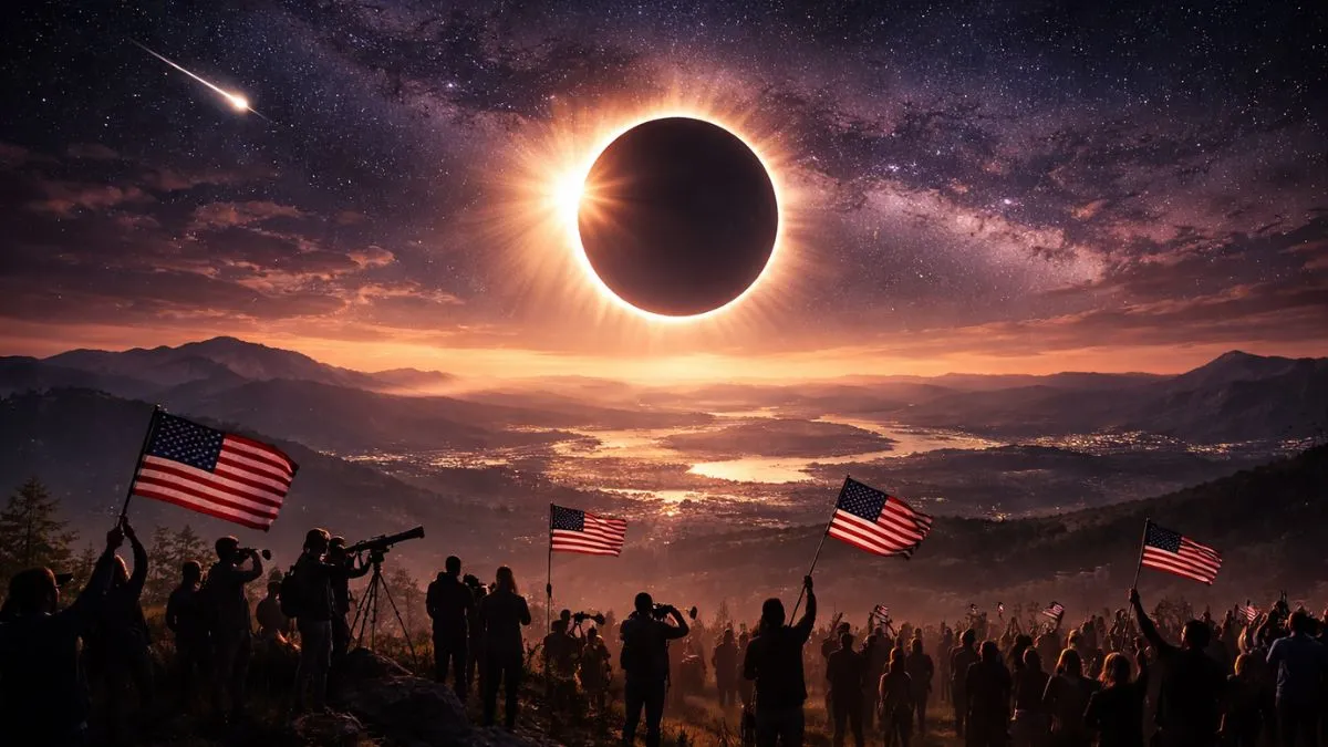 Eclipse of the Century 2045: Sex minuter mörker över USA