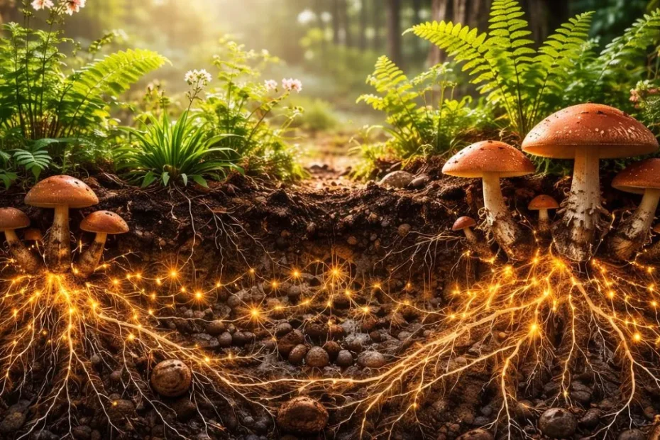 Forskare avslöjar hur växter och svampar samordnar sin 450 miljoner år gamla Växt-svamp symbios