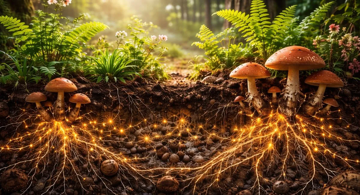 Forskare avslöjar hur växter och svampar samordnar sin 450 miljoner år gamla Växt-svamp symbios