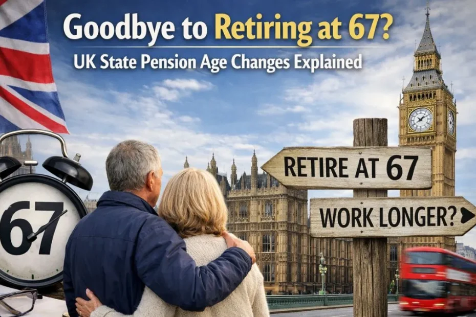 Goodbye to Retiring at 67: UK State Pension Age Changes Explained