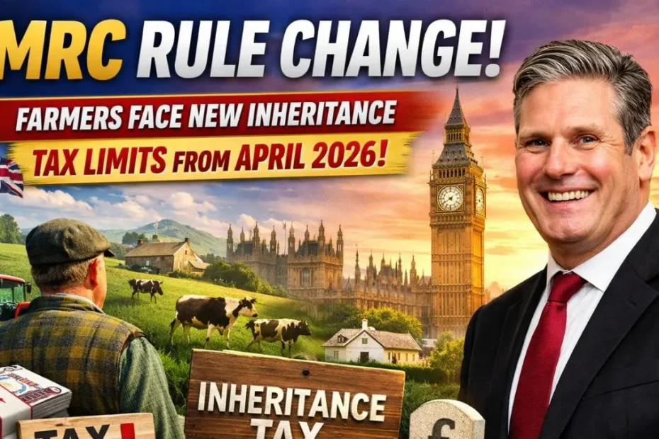 HMRC Rule Change: Farmers Face New Inheritance Tax Limits From April 2026