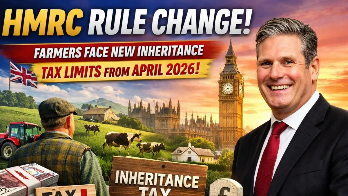 HMRC Rule Change: Farmers Face New Inheritance Tax Limits From April 2026