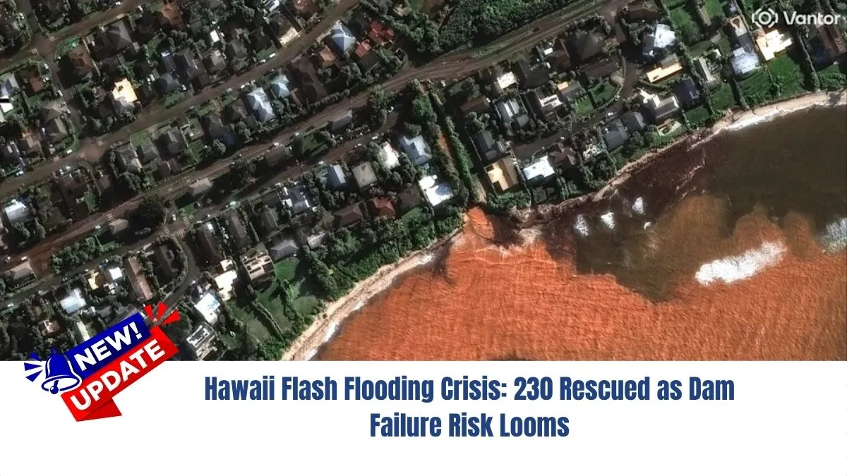 Hawaii Flash Flooding Crisis: 230 Rescued as Dam Failure Risk Looms