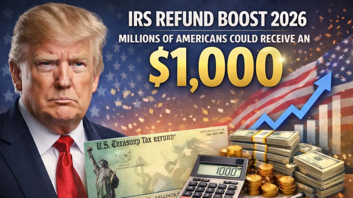 IRS Refund Boost 2026: Millions of Americans Could Receive an Extra $1,000