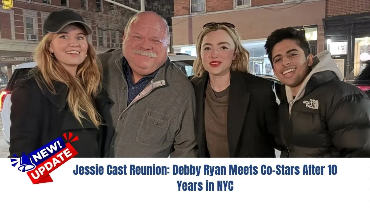 Jessie Cast Reunion: Debby Ryan Meets Co-Stars After 10 Years in NYC