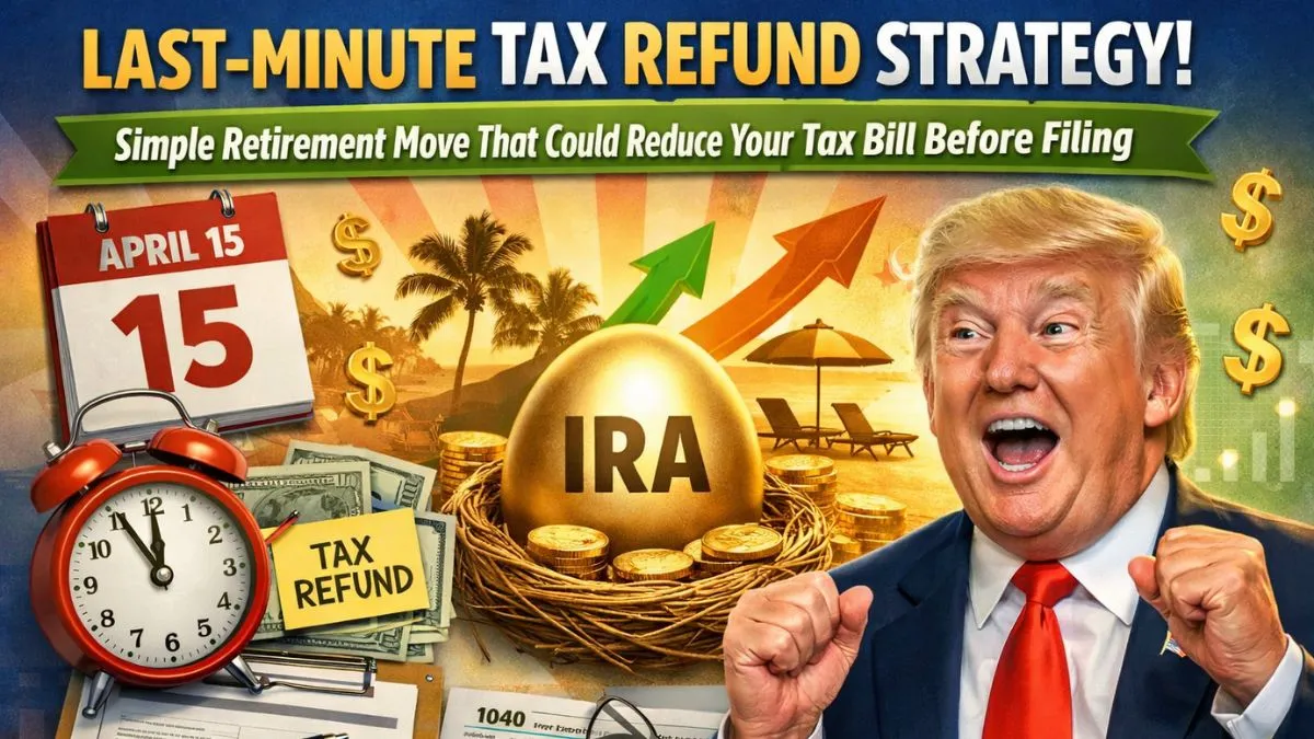 Last-Minute Tax Refund Strategy: Simple Retirement Move That Could Reduce Your Tax Bill Before Filing