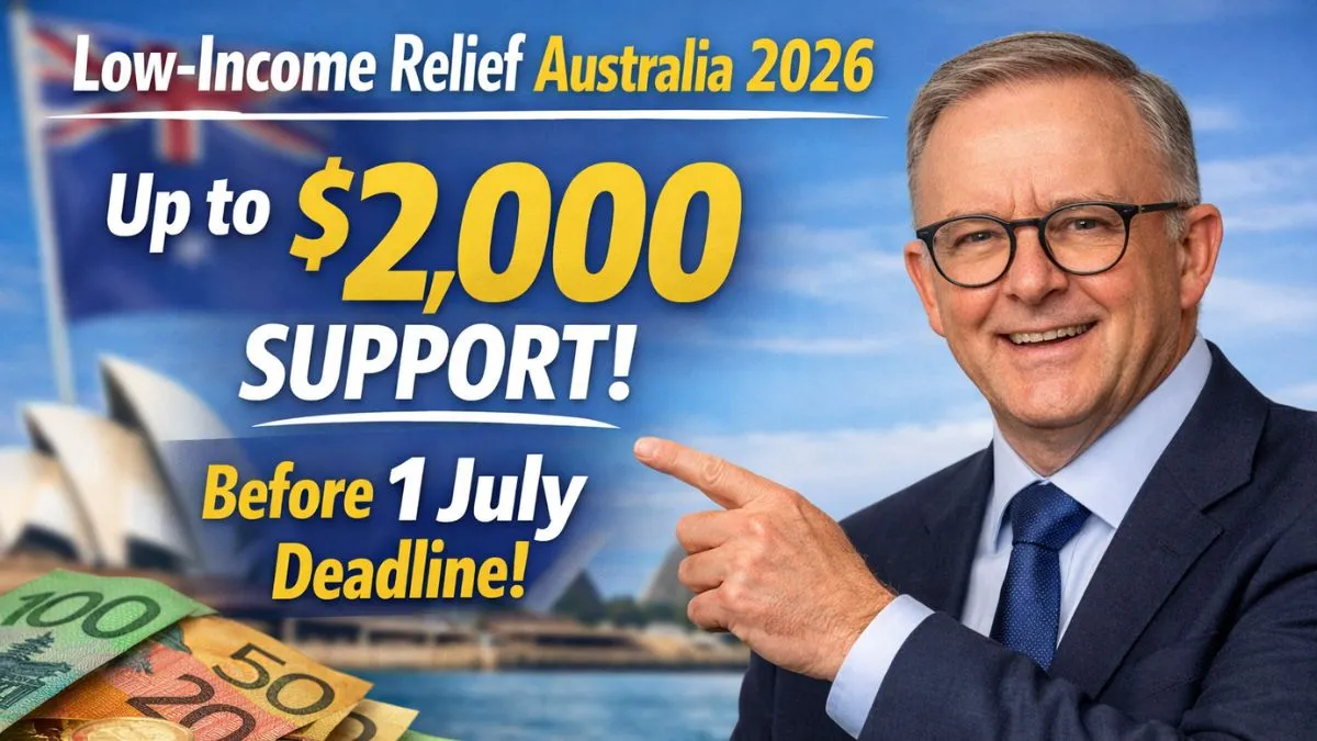 Low-Income Relief Australia 2026: Up to $2,000 Support Before 1 July Deadline