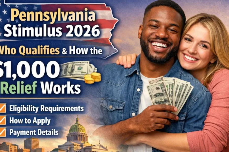 Pennsylvania Stimulus 2026: Who Qualifies & How the $1,000 Relief Works