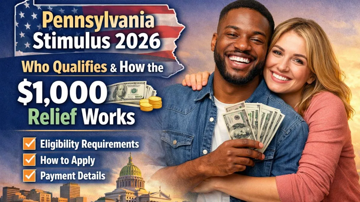Pennsylvania Stimulus 2026: Who Qualifies & How the $1,000 Relief Works