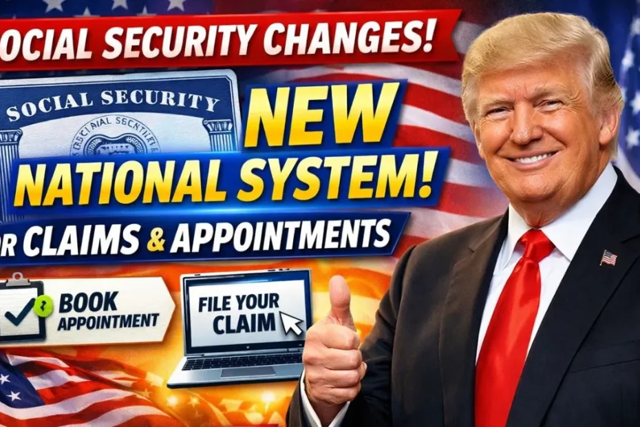 Social Security Changes: SSA Launches New National System for Claims and Appointments