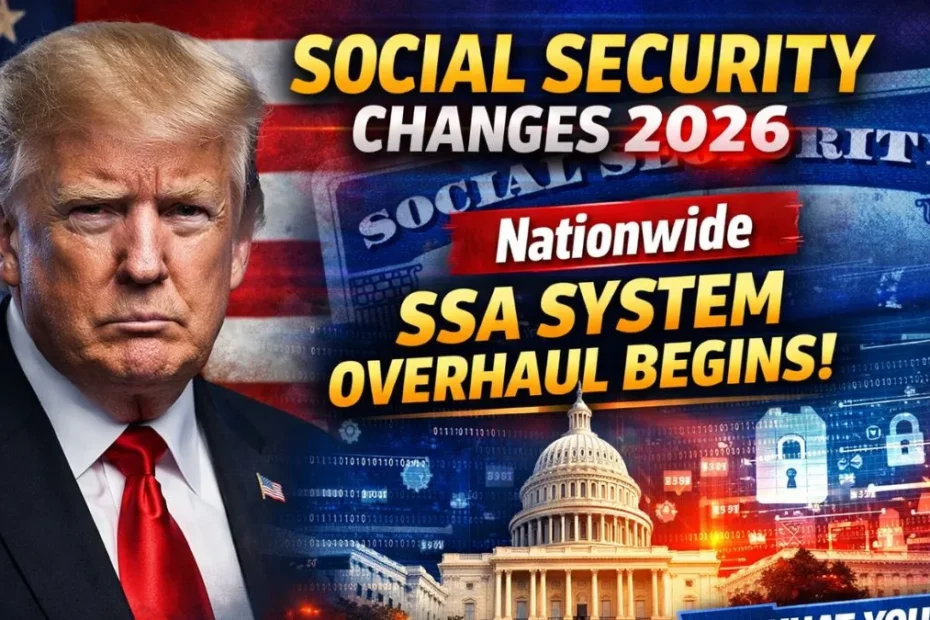 Social Security Changes 2026: Nationwide SSA System Overhaul Begins