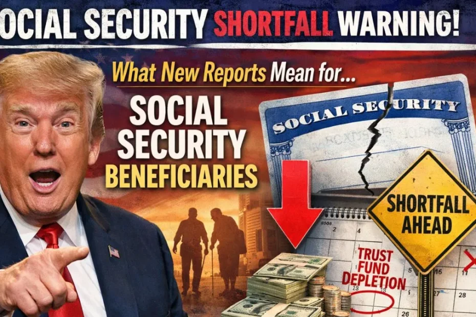 Social Security Shortfall Warning: What New Reports Mean for Social Security Beneficiaries
