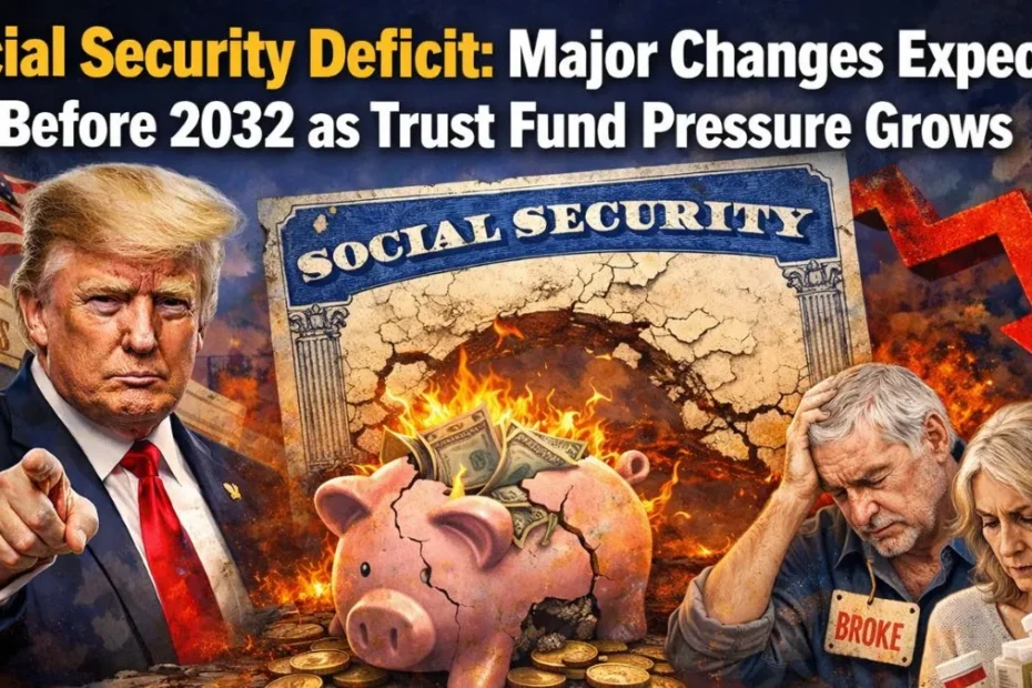 Social Security Deficit: Major Changes Expected Before 2032 as Trust Fund Pressure Grows