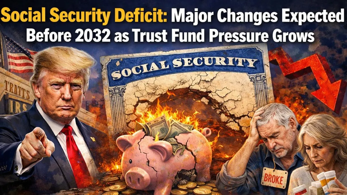 Social Security Deficit: Major Changes Expected Before 2032 as Trust Fund Pressure Grows