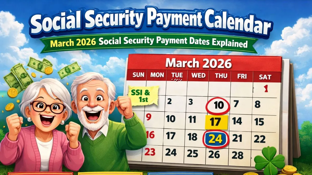 Social Security Payment Calendar: March 2026 Social Security Payment Dates Explained
