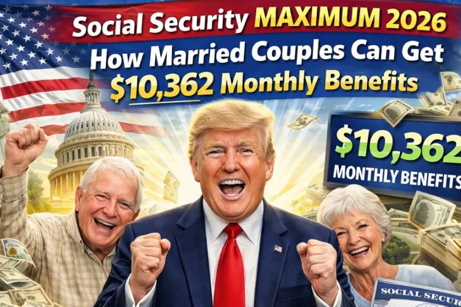 Social Security Maximum 2026 – How Married Couples Can Get $10,362 Monthly Benefits