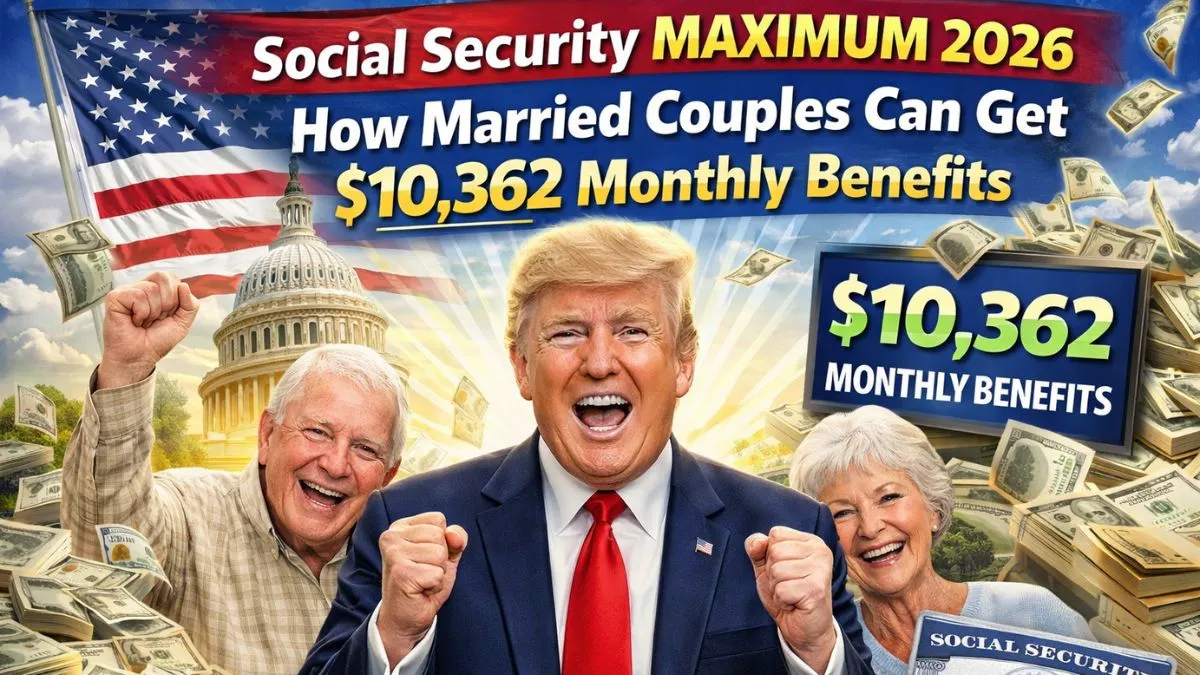 Social Security Maximum 2026 – How Married Couples Can Get $10,362 Monthly Benefits