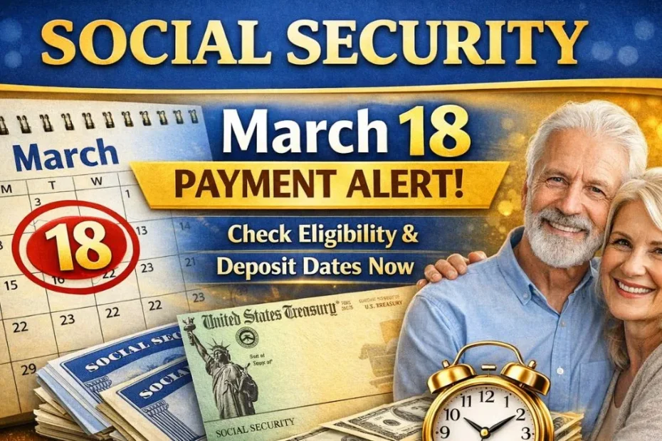 Social Security March 18 Payment Alert: Check Eligibility & Deposit Dates Now