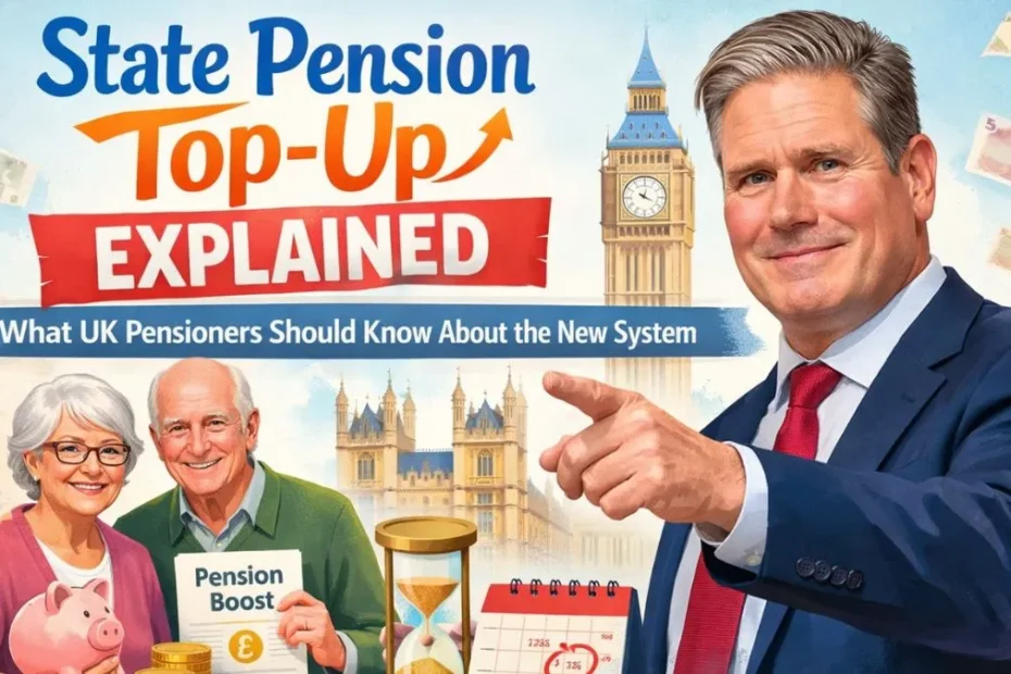 State Pension Top-Up Explained: What UK Pensioners Should Know About the New System