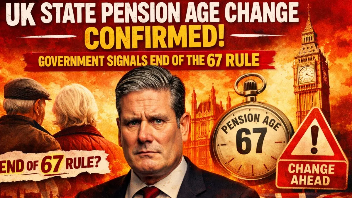UK State Pension Age Change Confirmed – Government Signals End of the 67 Rule