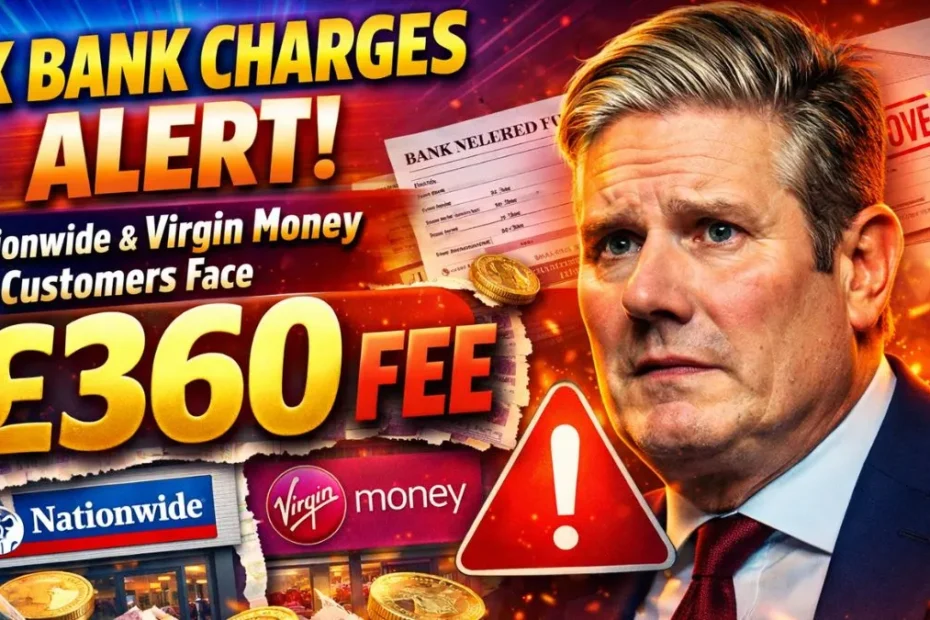 UK Bank Charges Alert: Nationwide and Virgin Money Customers Face £360 Fee