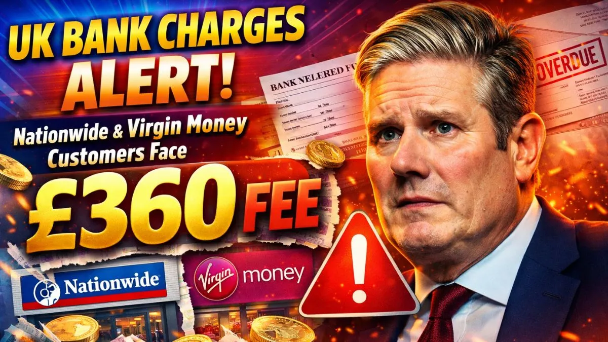 UK Bank Charges Alert: Nationwide and Virgin Money Customers Face £360 Fee