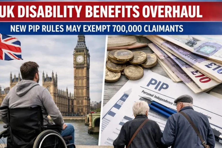 UK Disability Benefits Overhaul: New PIP Rules May Exempt 700,000 Claimants