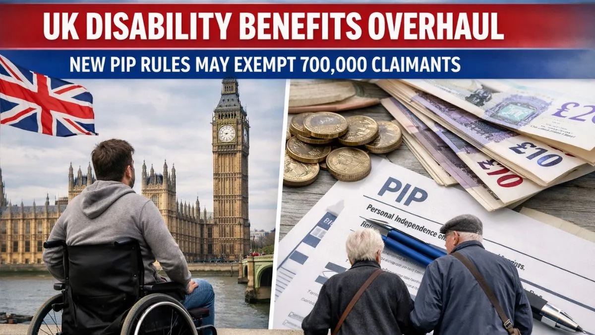 UK Disability Benefits Overhaul: New PIP Rules May Exempt 700,000 Claimants