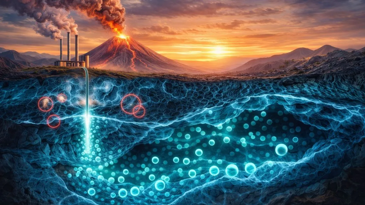 Underground CO2 Storage: Röntgen avslöjar hur vulkaniska bergarter kan lagra kol