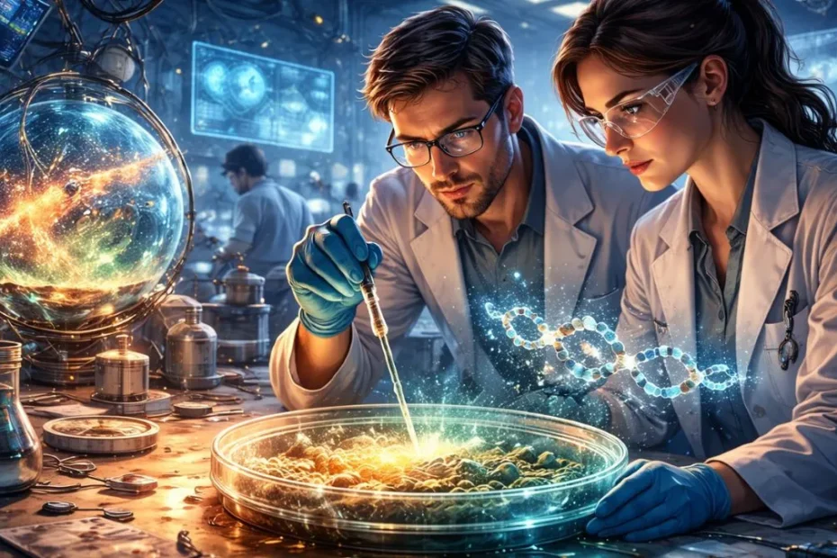 Urtida Enzym: Forskare Återskapar 3,2 Miljarder År Gammalt Protein För Att Förstå Livets Ursprung