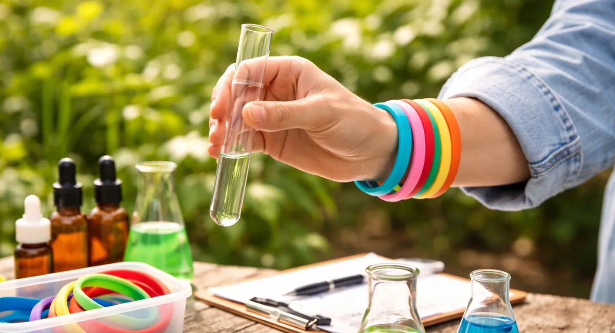 Silikonarmband exponering: Hur enkla armband hjälper forskare att spåra dolda kemikalier